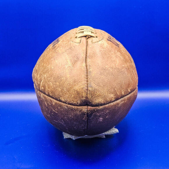 Vintage 1960s Wilson "The Duke" Leather Official Pattern Football Made in USA - Picture 9 of 9